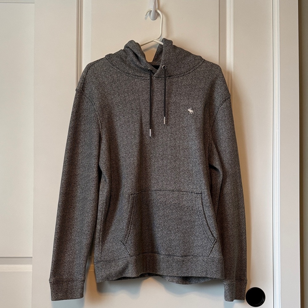 Abercrombie & Fitch Gray Hoodie Sweater